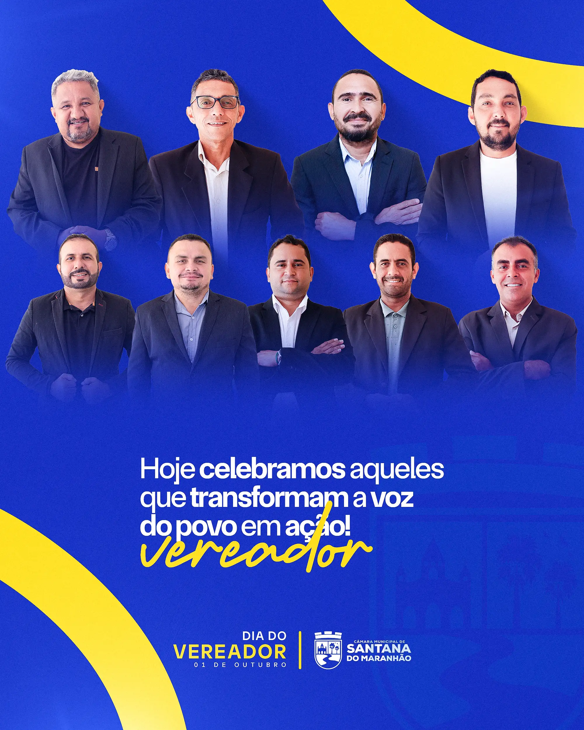 01 de Outubro dia do Vereador
