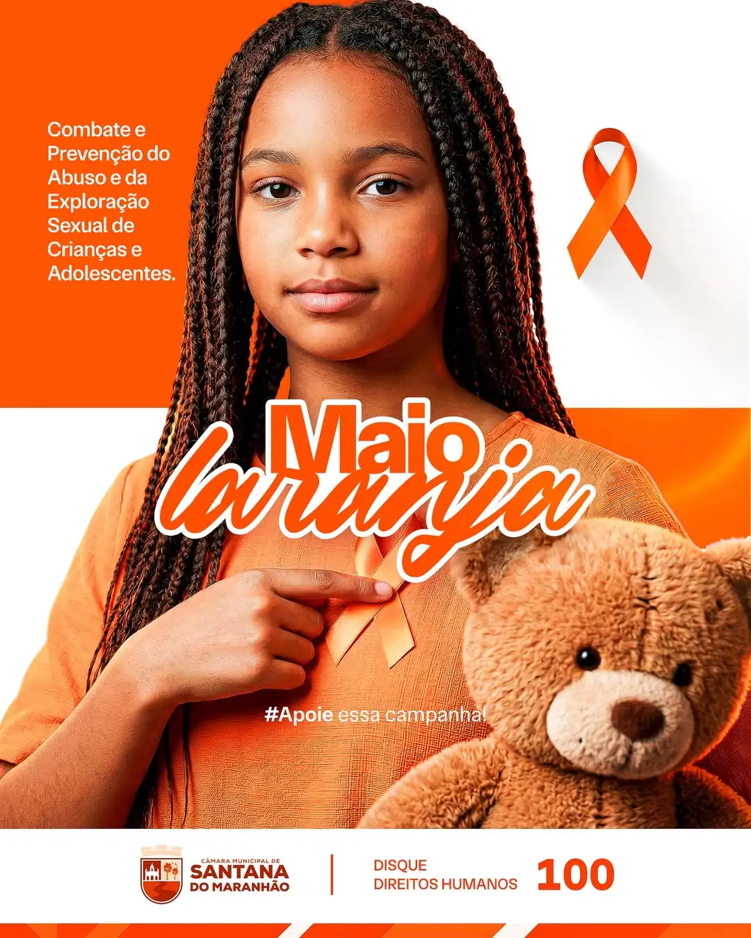 Maio Laranja: proteger nossas crianças e adolescentes é um dever de todos