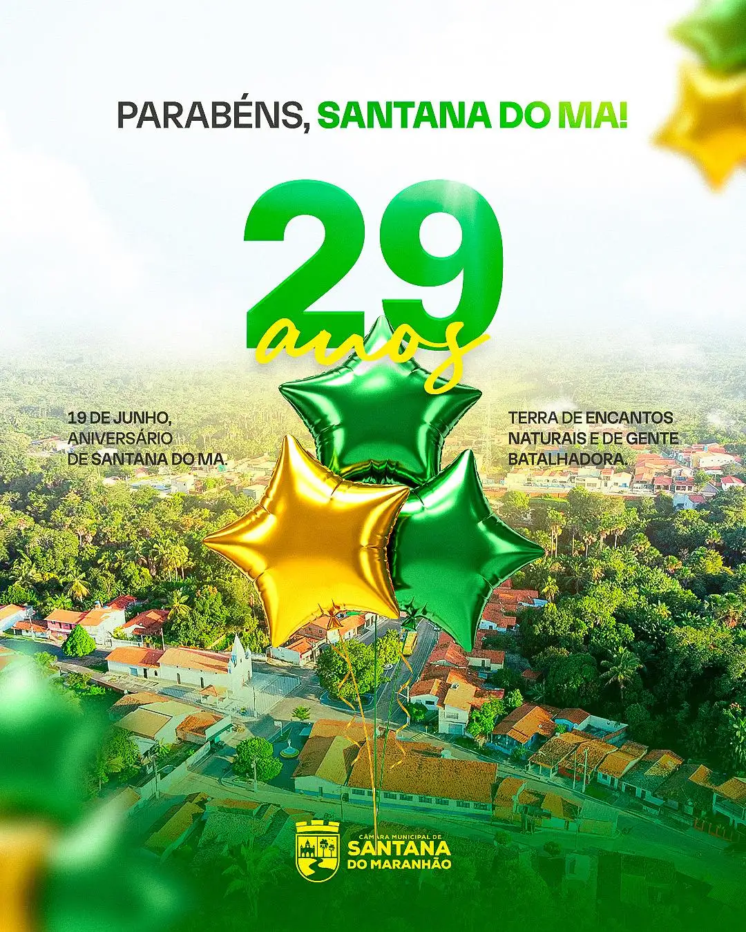 Santana do Maranhão, 29 anos de história, cultura e conquistas!